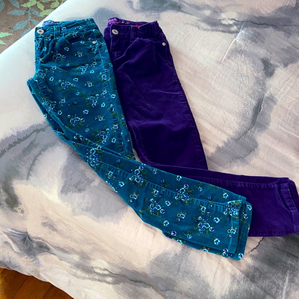 Budge/2️⃣ Skinny Velour Jeggings